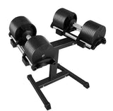 באנדל זוג משקולות אוניברסליות מתכווננות מגנטיות 36 קילו עם סטנד מעמד מותאם