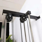 חצי כבל קרוס אובר מתברג לקיר - מתקן פולי עליון ותחתון