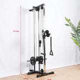 חצי כבל קרוס אובר מתברג לקיר - מתקן פולי עליון ותחתון 