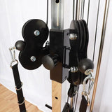 חצי כבל קרוס אובר מתברג לקיר - מתקן פולי עליון ותחתון 