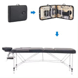 מיטת טיפולים מתקפלת ומתכווננת